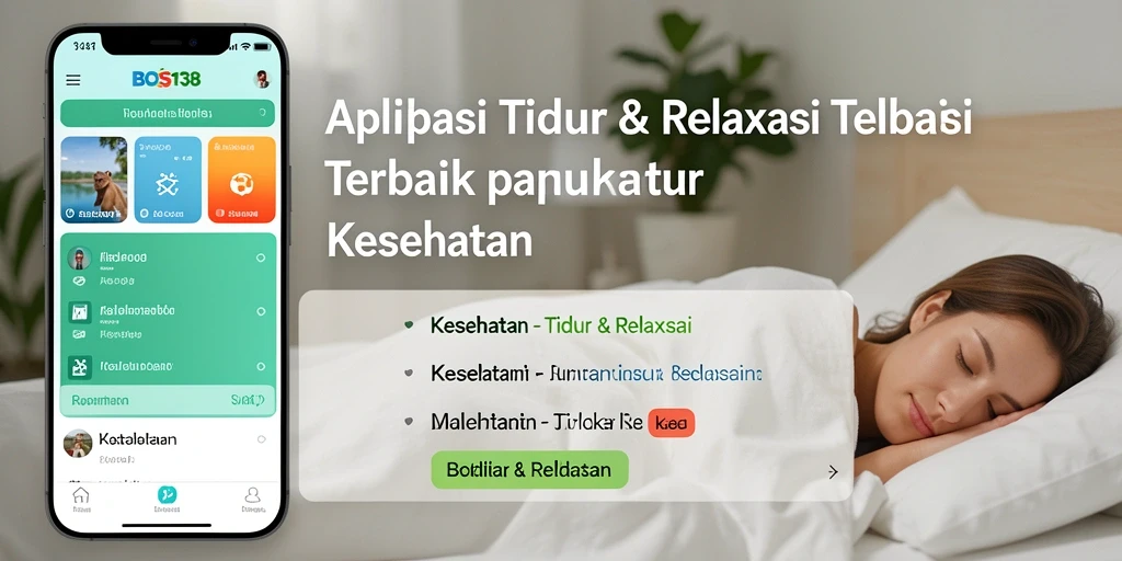 Antarmuka aplikasi BOS138 yang sederhana dan menenangkan.