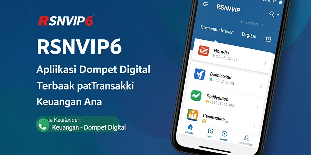 Antarmuka RSNVIP6 yang intuitif dan mudah digunakan.