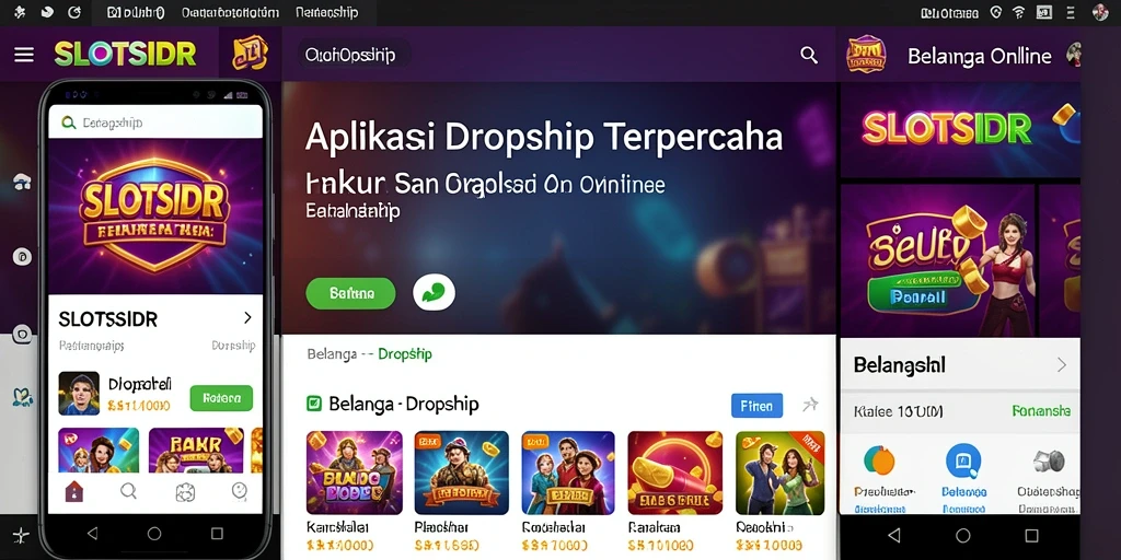 Tampilan antarmuka SLOTSIDR yang user-friendly dan menarik.